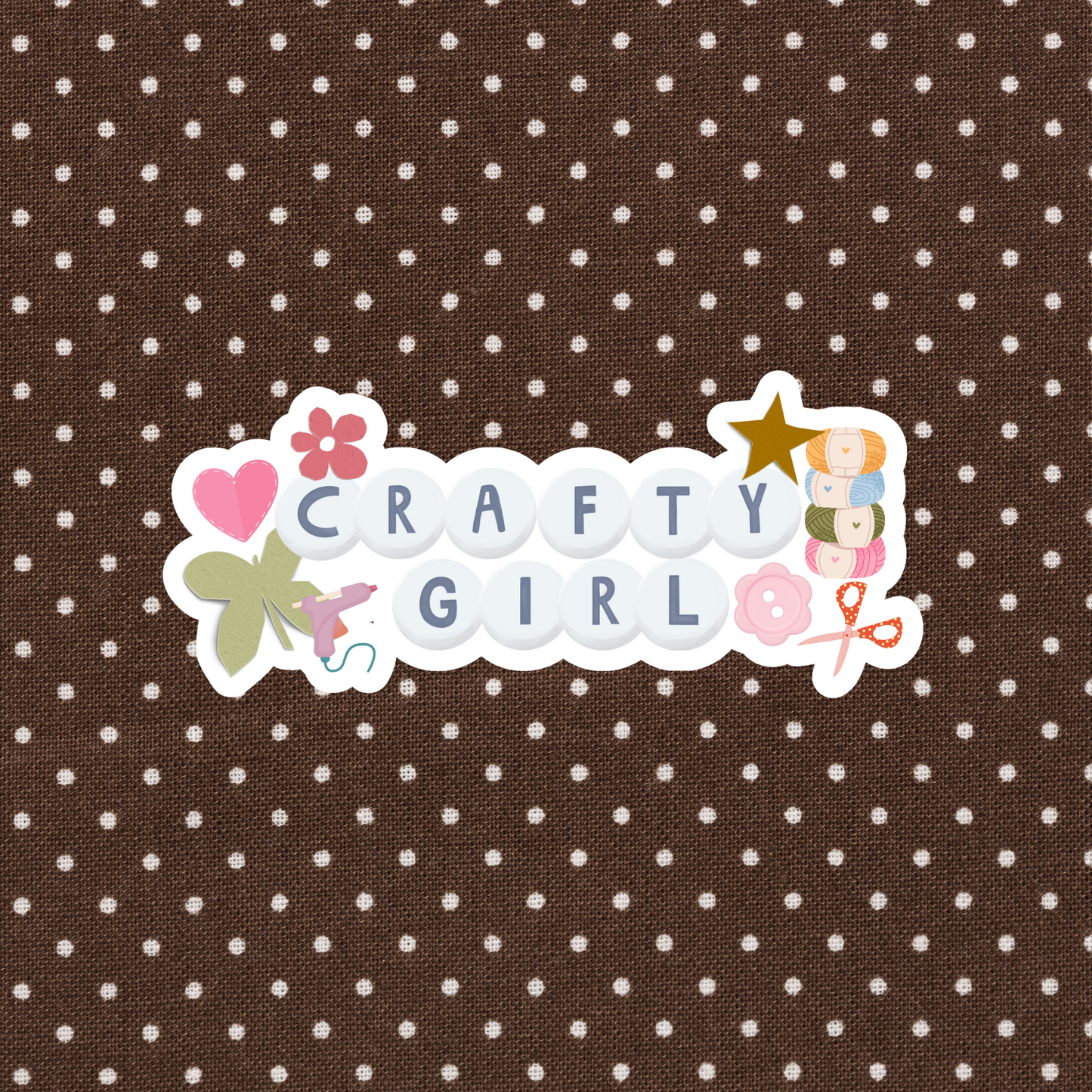 Crafty Girl Sticker