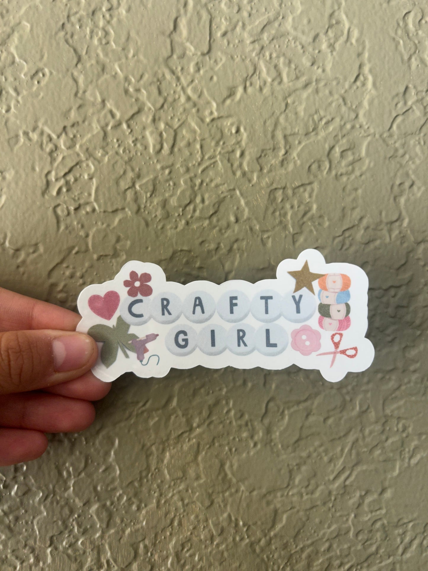 Crafty Girl Sticker