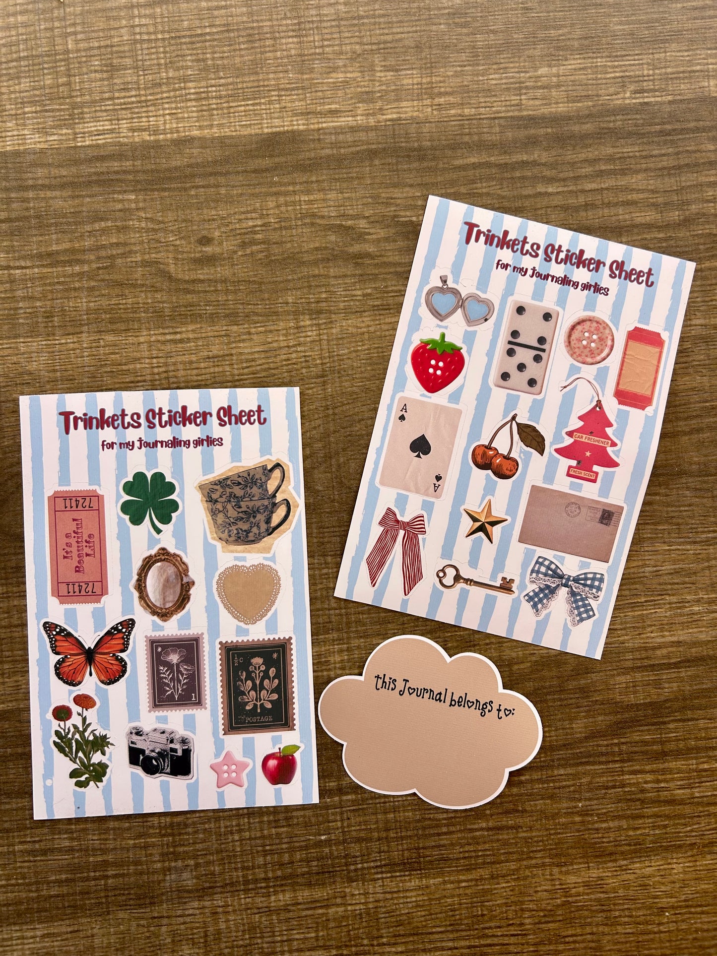 Sticker sheets