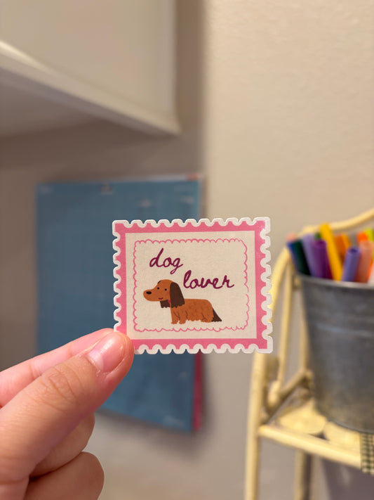 Dog Lover Sticker