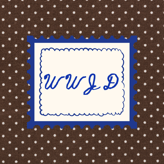 WWJD Sticker