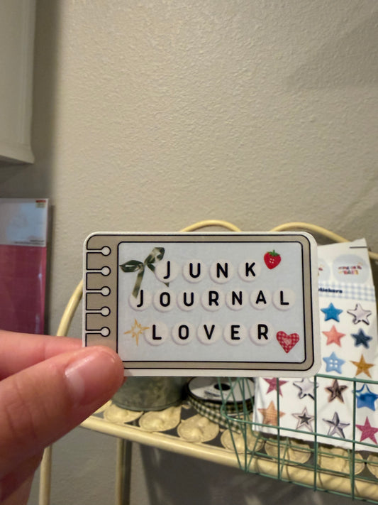 Junk Journal Sticker