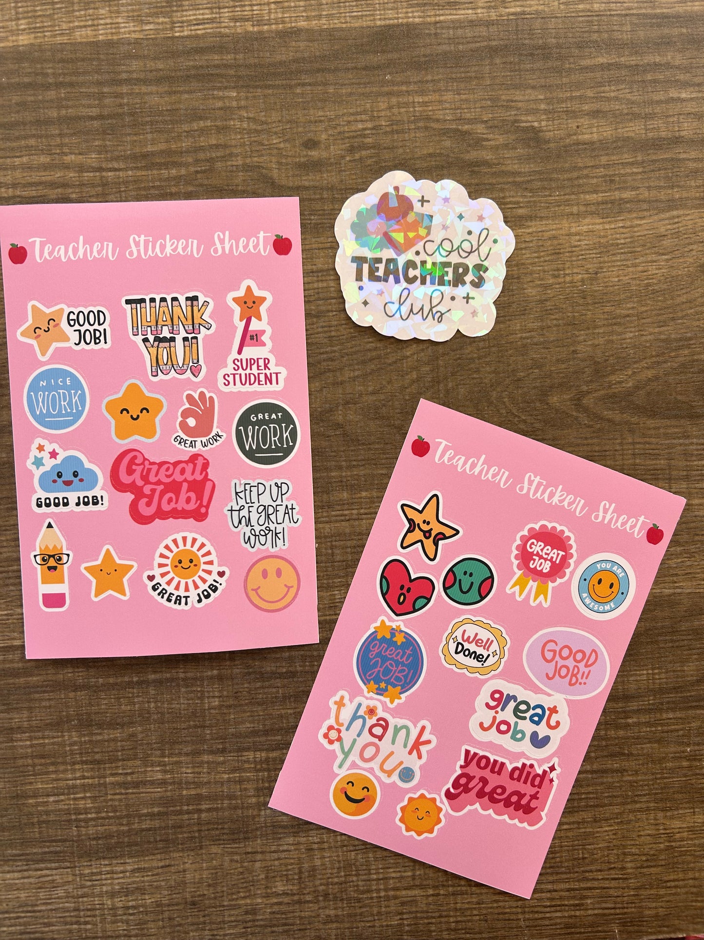 Sticker sheets