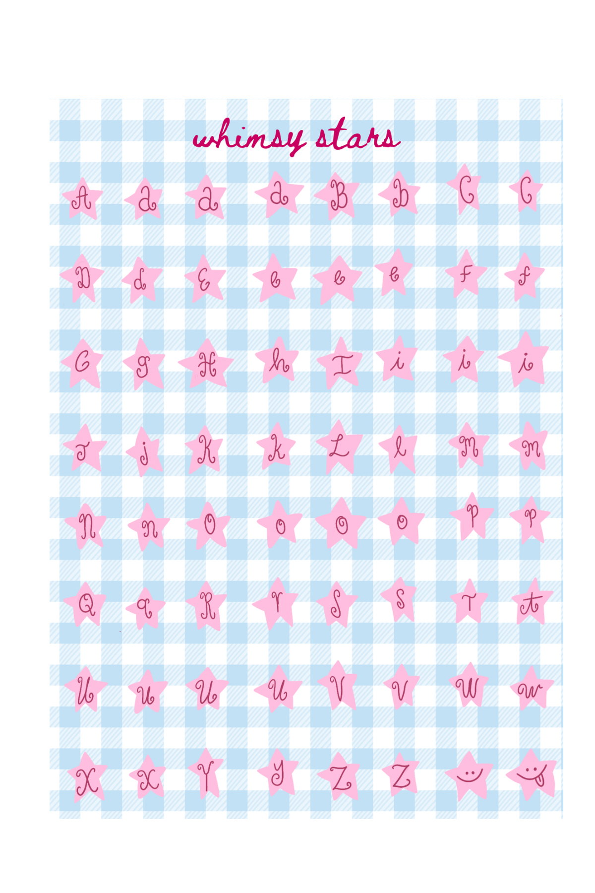 Whimsy stars