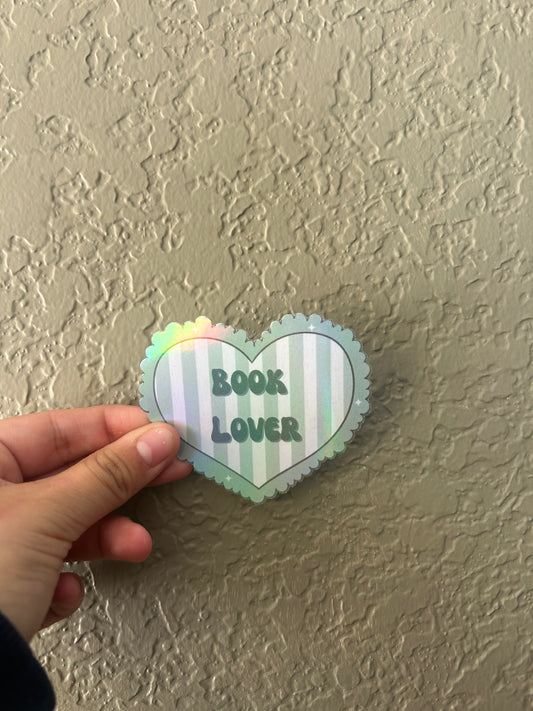 Book Lover Sticker