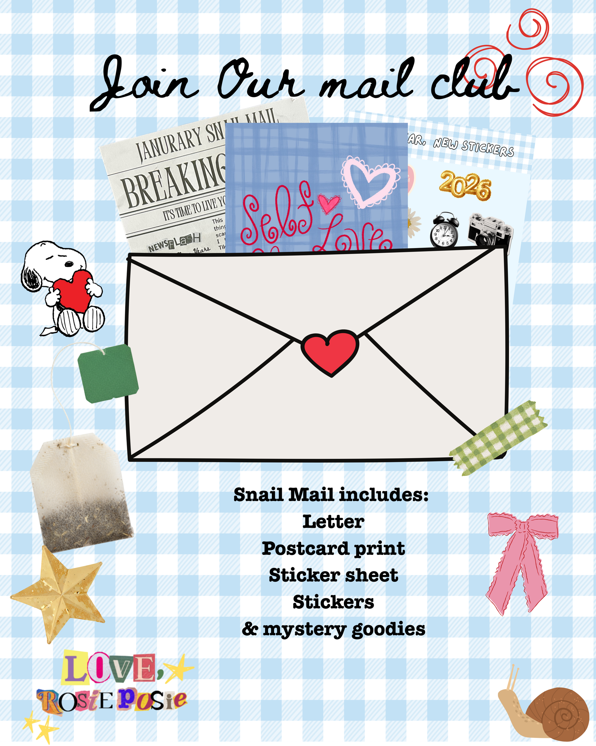 Mail Club – Love, Rosie Posie